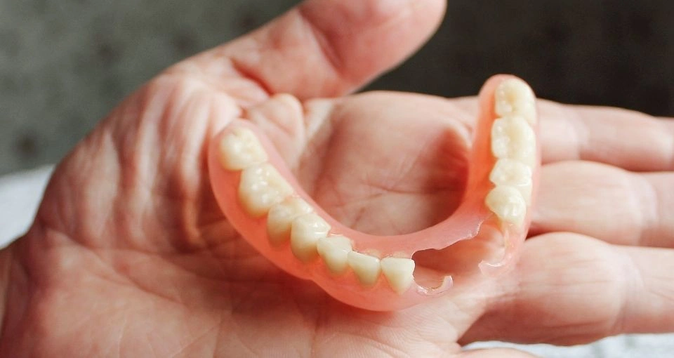 Dentures are damaged